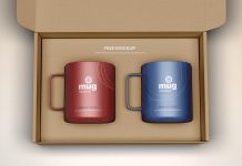 Free-Mug-With-Box-Packaging-Mockup-PSD