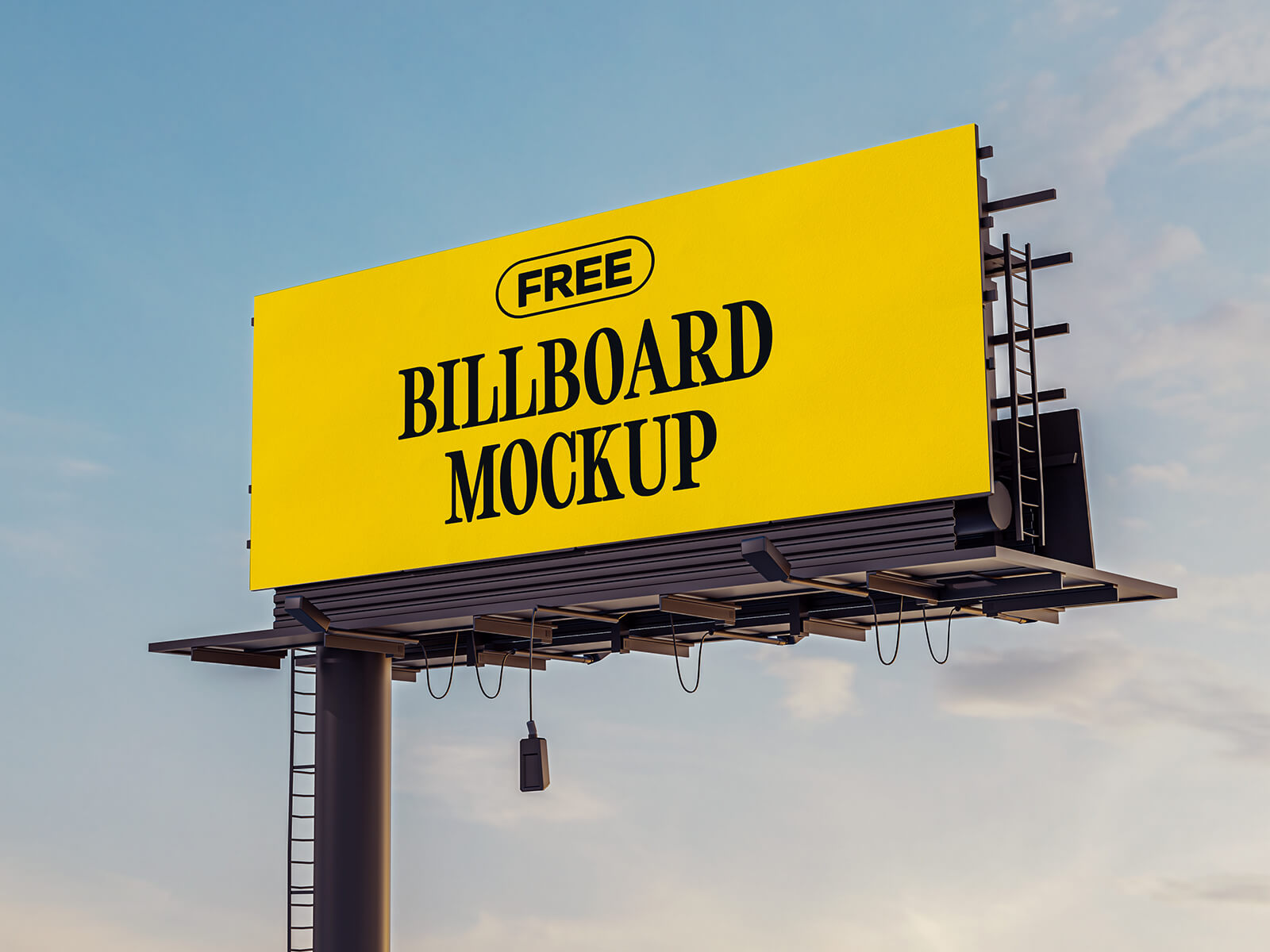 Free-Outdoor-Advertising-Commercial-Hoarding-Mockup-PSD