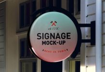 Free-Round-Signage-Mockup-PSD