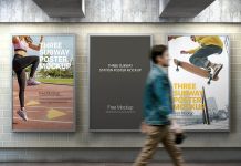 Free-Three-Subway-Station-Poster-Mockup-PSD