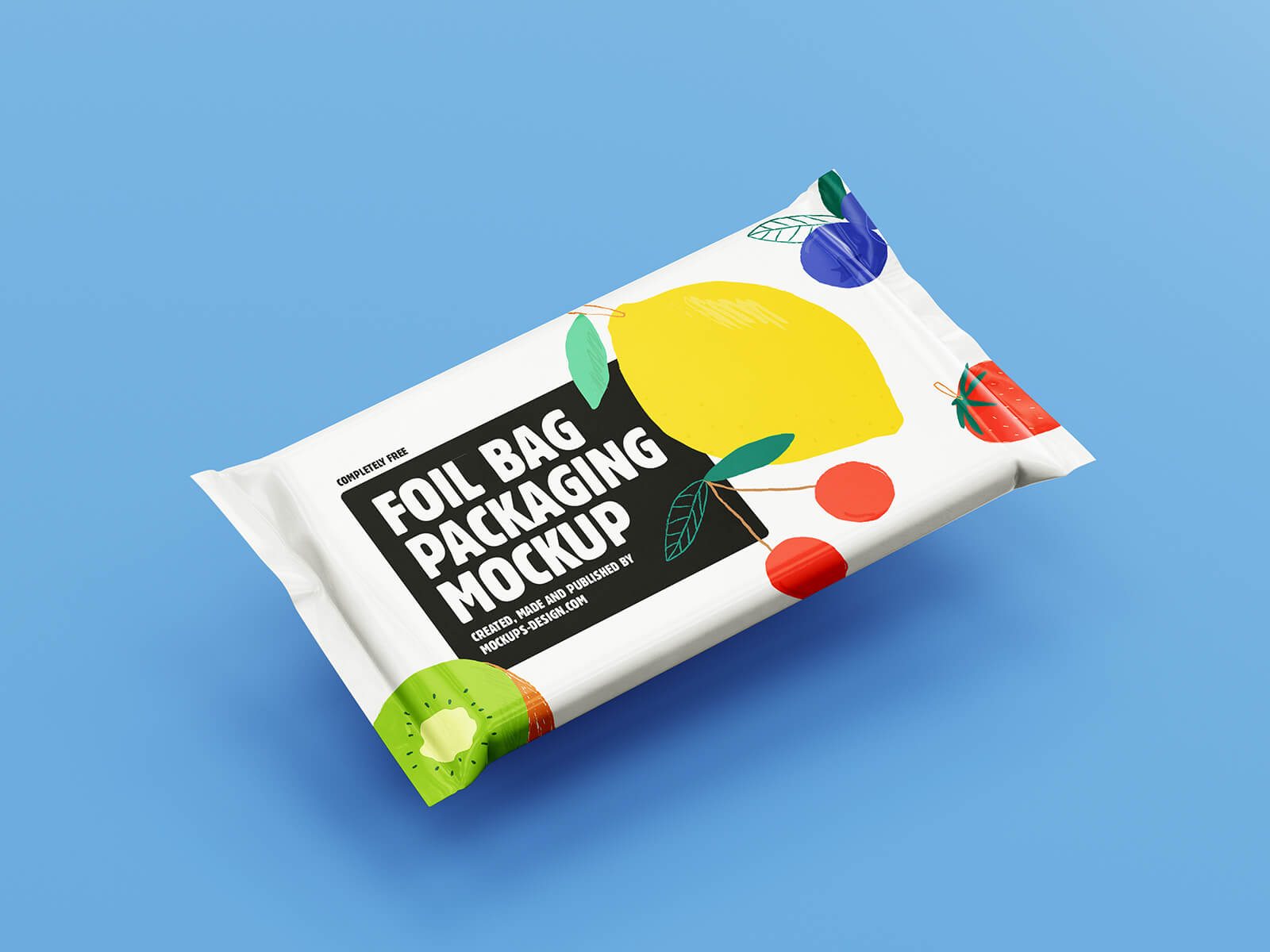 5 Free Cold Seal Foil Packaging Mockup PSD Files