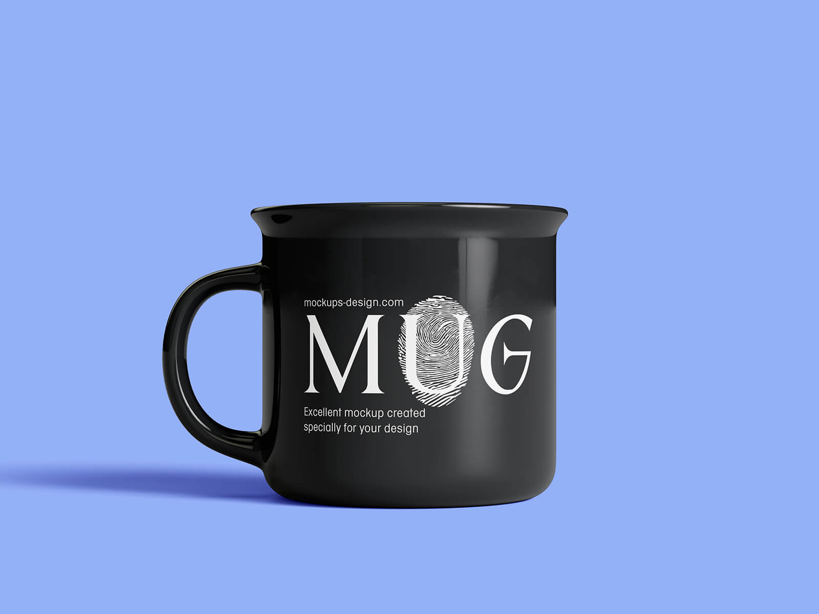 Free Customizable Ceramic Mug Mockup PSD