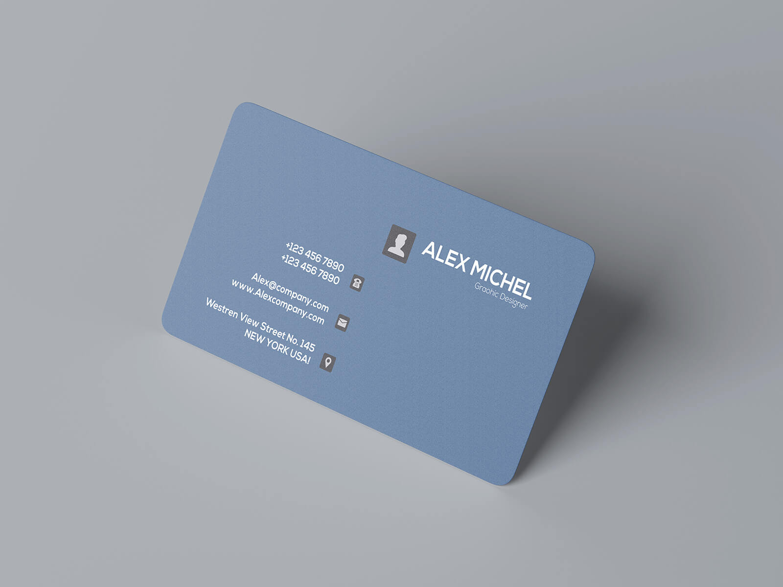 Free Ultimate Business Card Mockup PSD