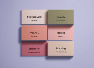 Free-Multiple-Business-Cards-Mockup-PSD