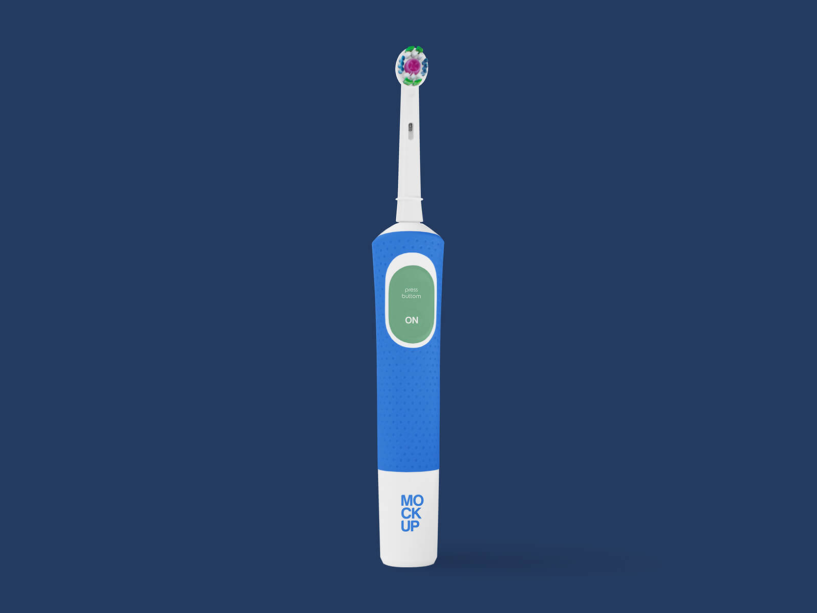 Free Electric Toothbrush Mockup PSD Set