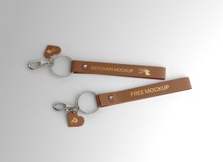 Free-Leather-Keychain-Mockup-PSD