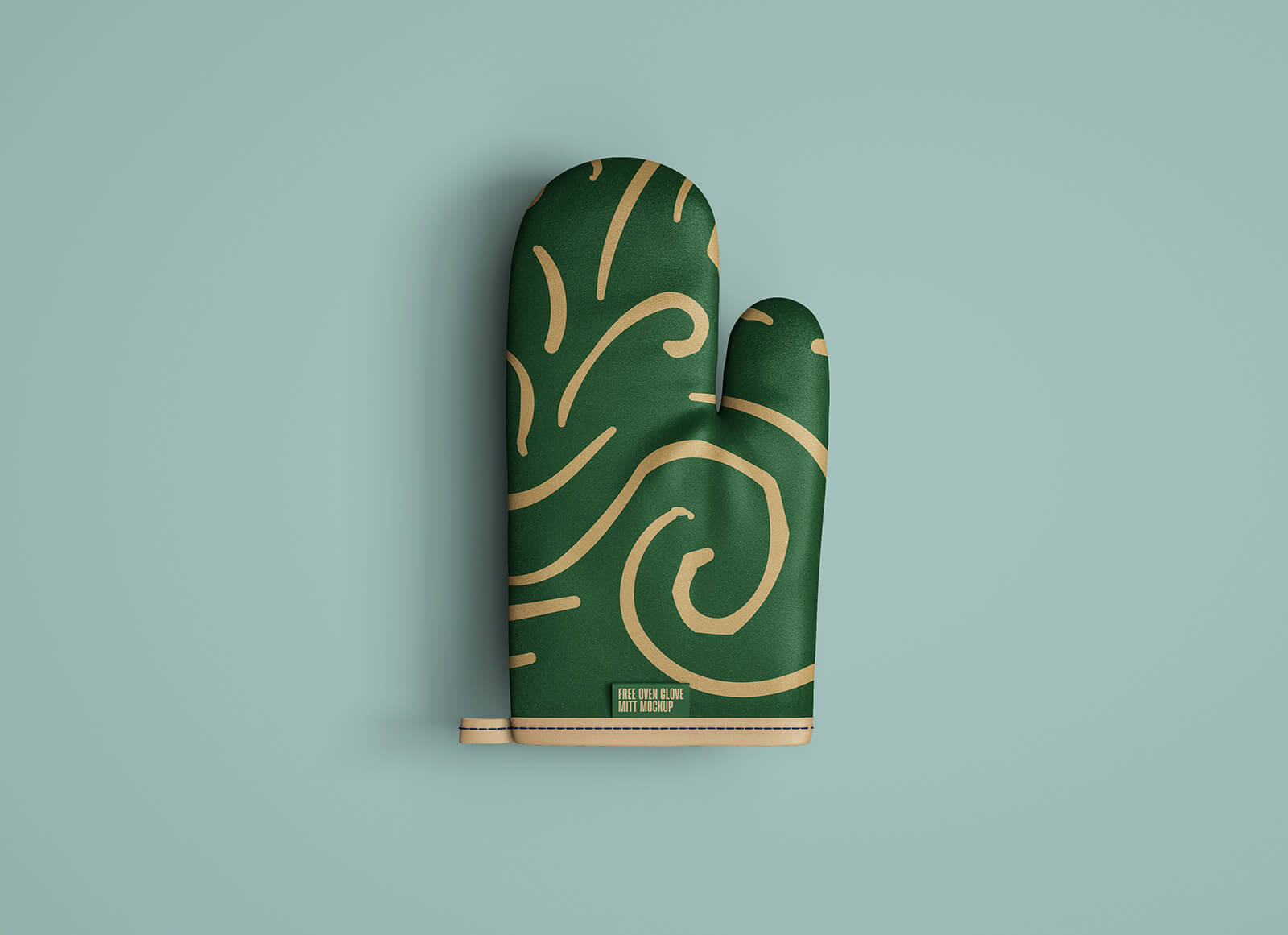 Free Oven Glove Kitchen Mitt Mockup PSD