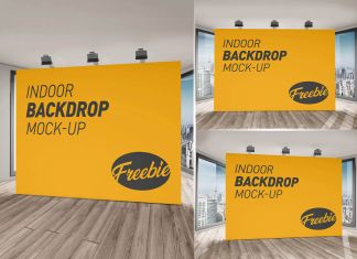 Free-Indoor-Advertisement-Backdrop-Banner-Mockup-PSD