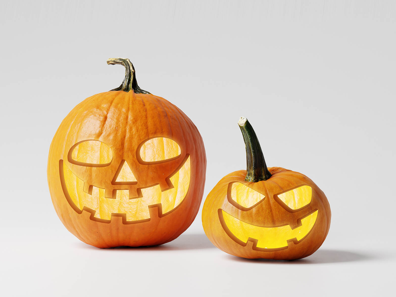Halloween Scary Pumpkin Carving Stencils 2023 Mockup PSD