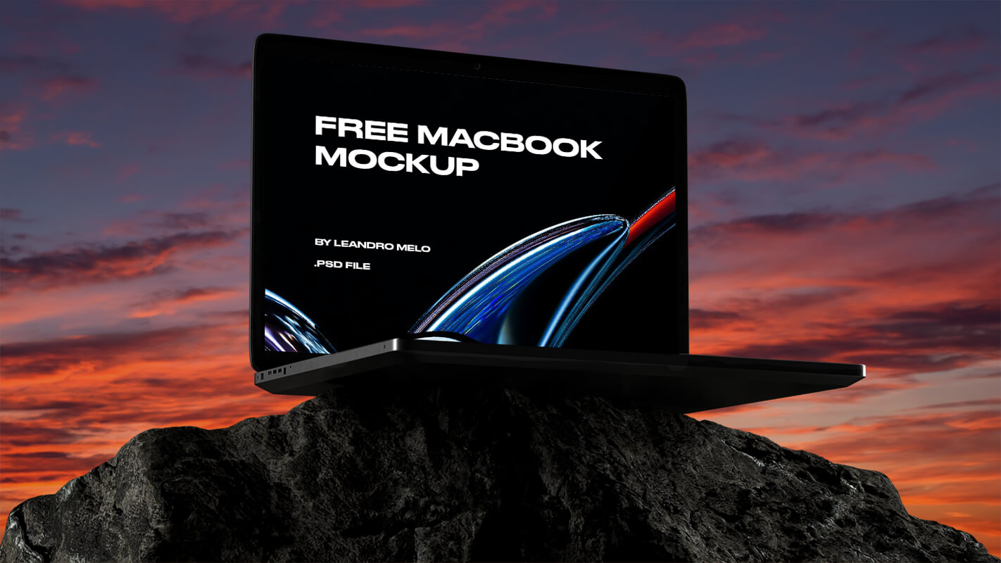 Free Customizable MacBook Pro Mockup