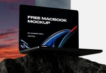Free Customizable MacBook Pro Mockup