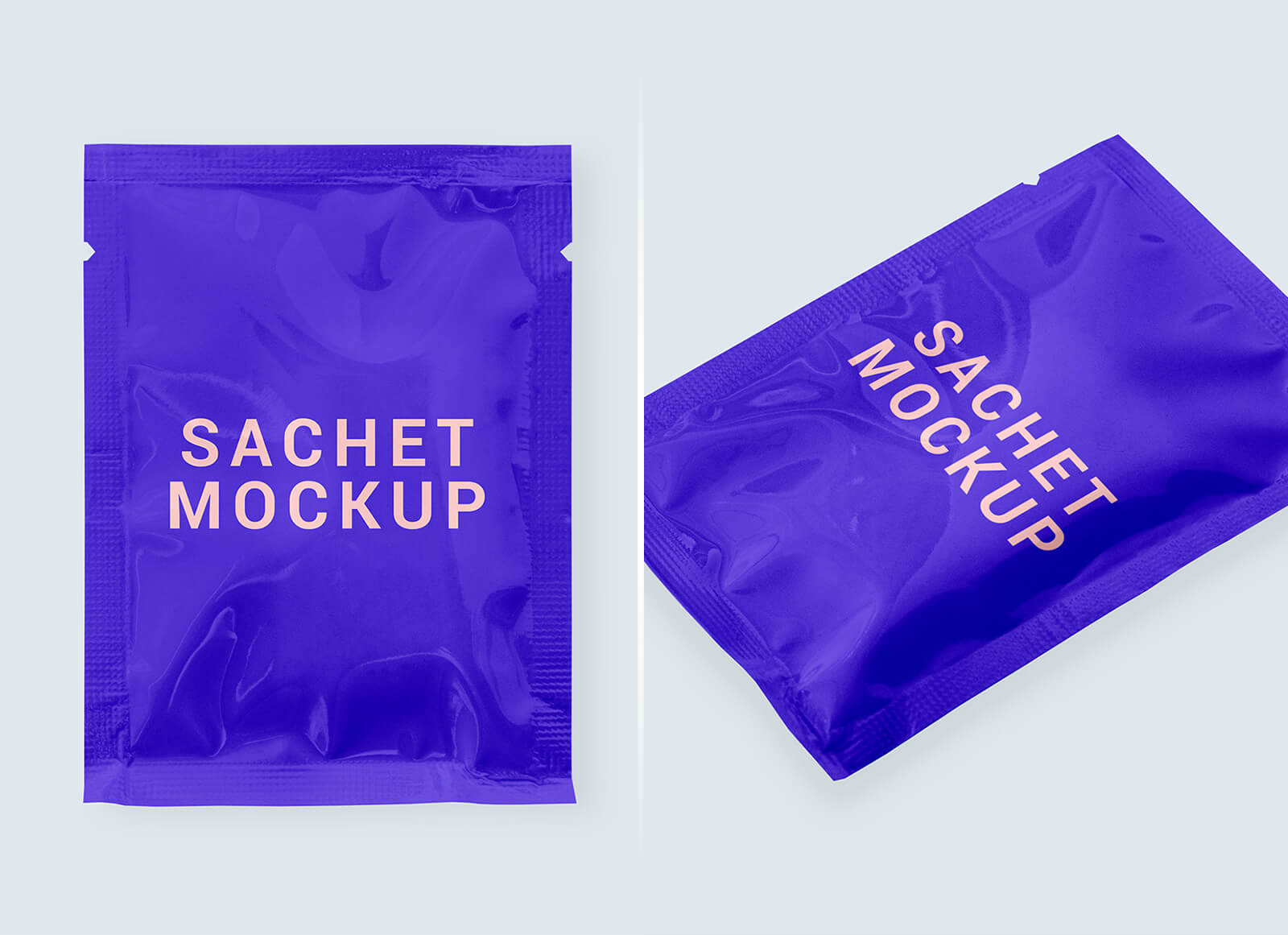 Free Foil Sachet Mockup PSD Set - Good Mockups