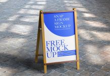 Free-Wooden-A-Frame-Stand-Mockup-PSD
