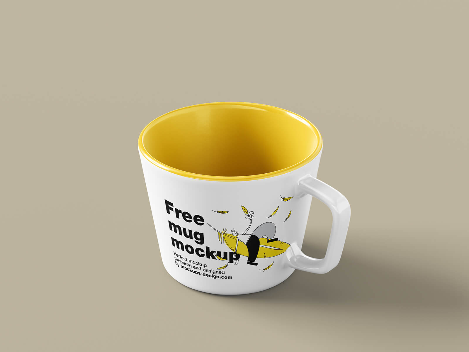5 Free Small Size Low Cup Mug Mockup PSD Files (1)