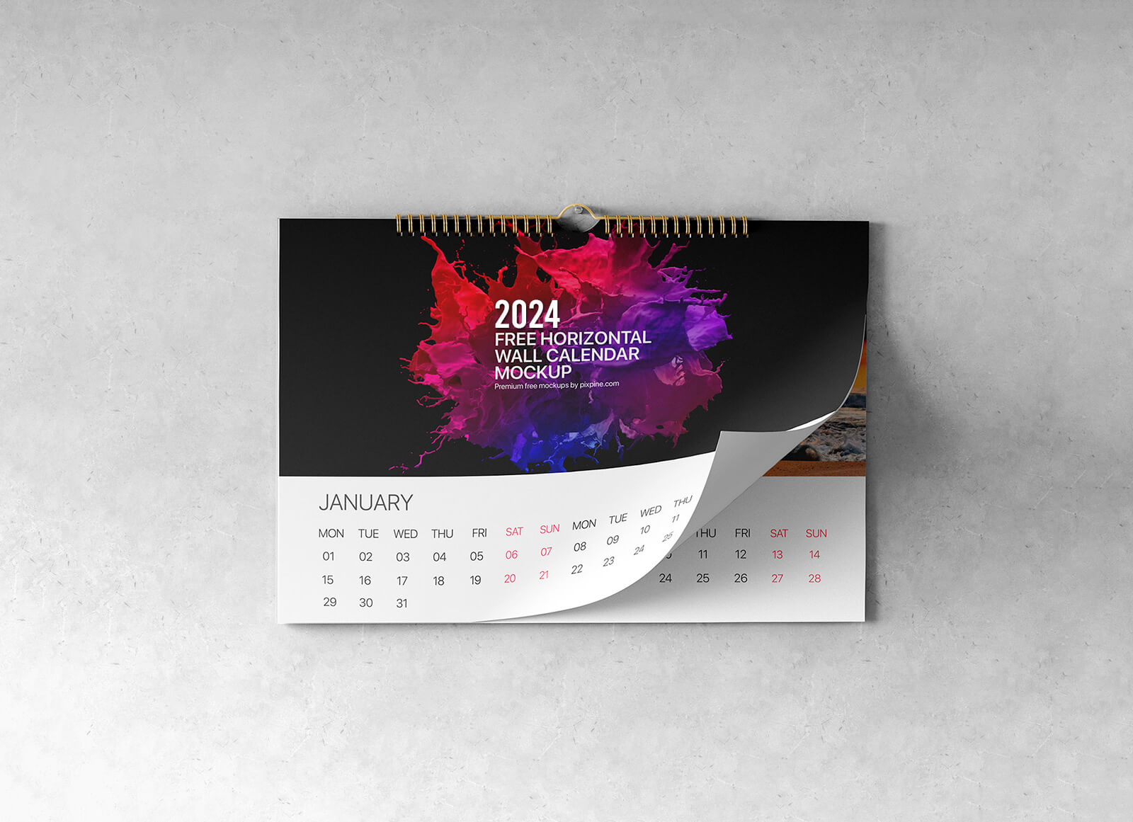 Free-Horizontal-Wall-Calendar-Mockup-PSD