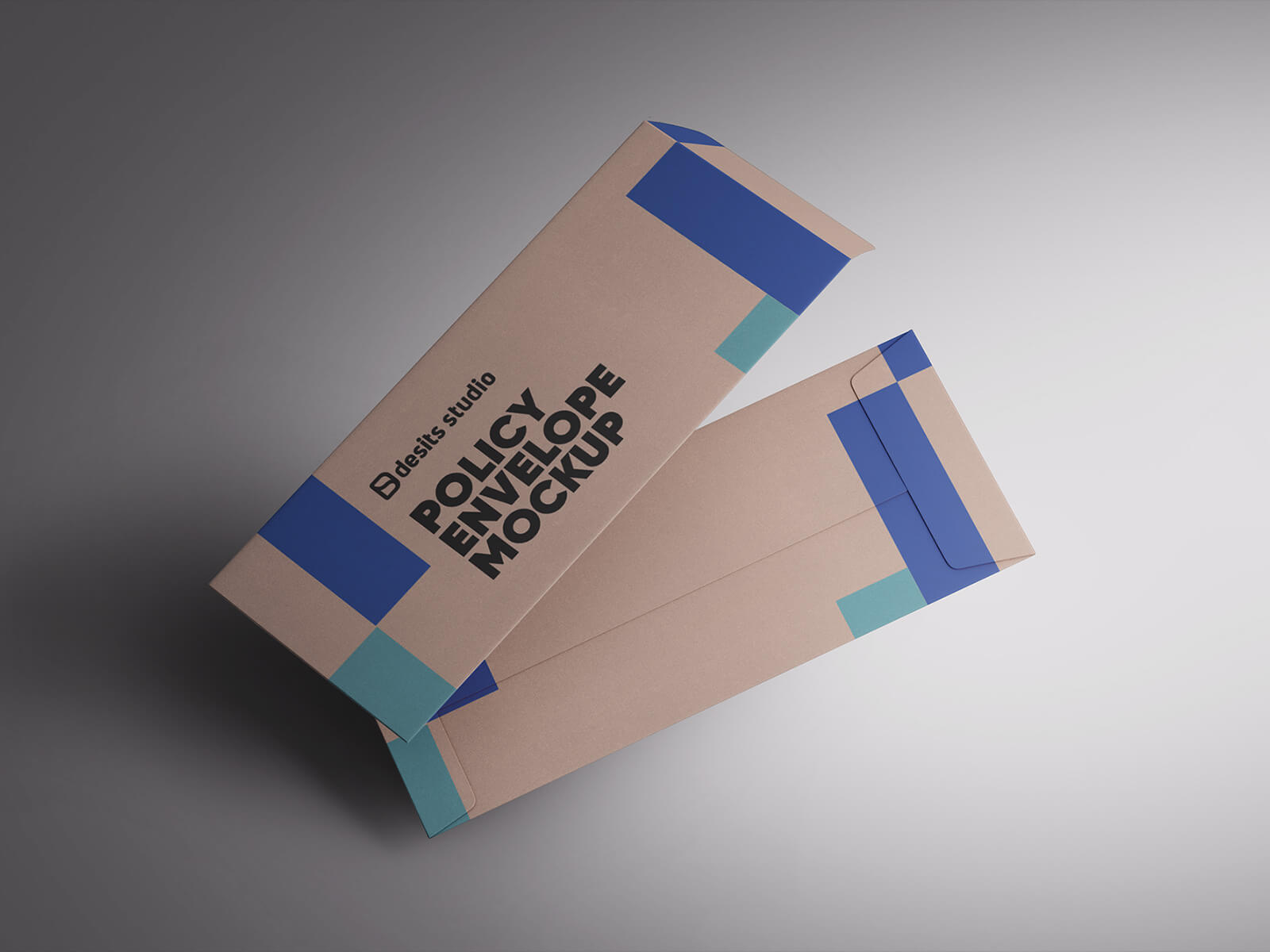 Free Policy Business Envelope Mockup PSD