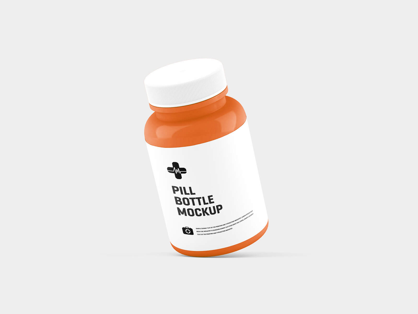 4 Free Pill Bottle Mockup PSD Files - Good Mockups