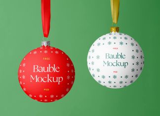 Free-Christmas-Bauble-Mockup-PSD