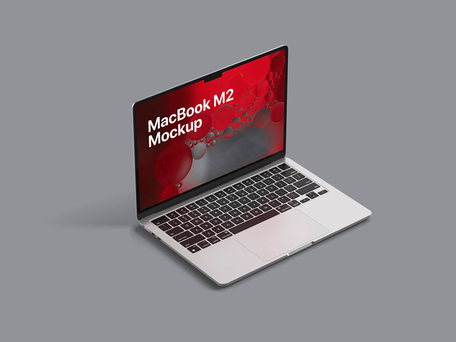 Free A2 MacBook Air Mockup PSD