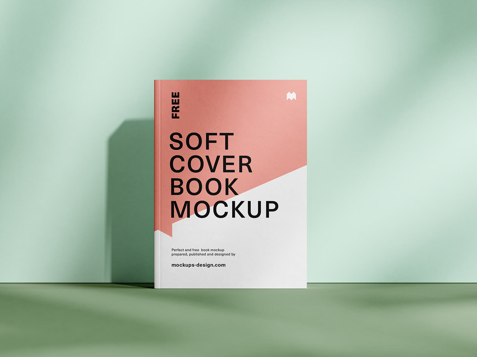 Free Paperback Thick Book Mockup PSD