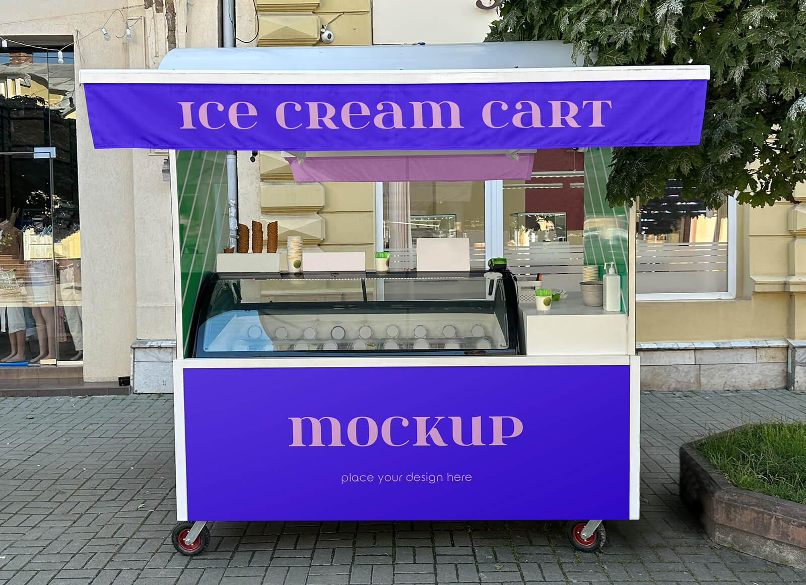 Free-Ice-Cream-Cart-Branding-Mockup-PSD