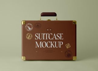 Free-Front-Standing-Suitcase-Mockup-PSD-File