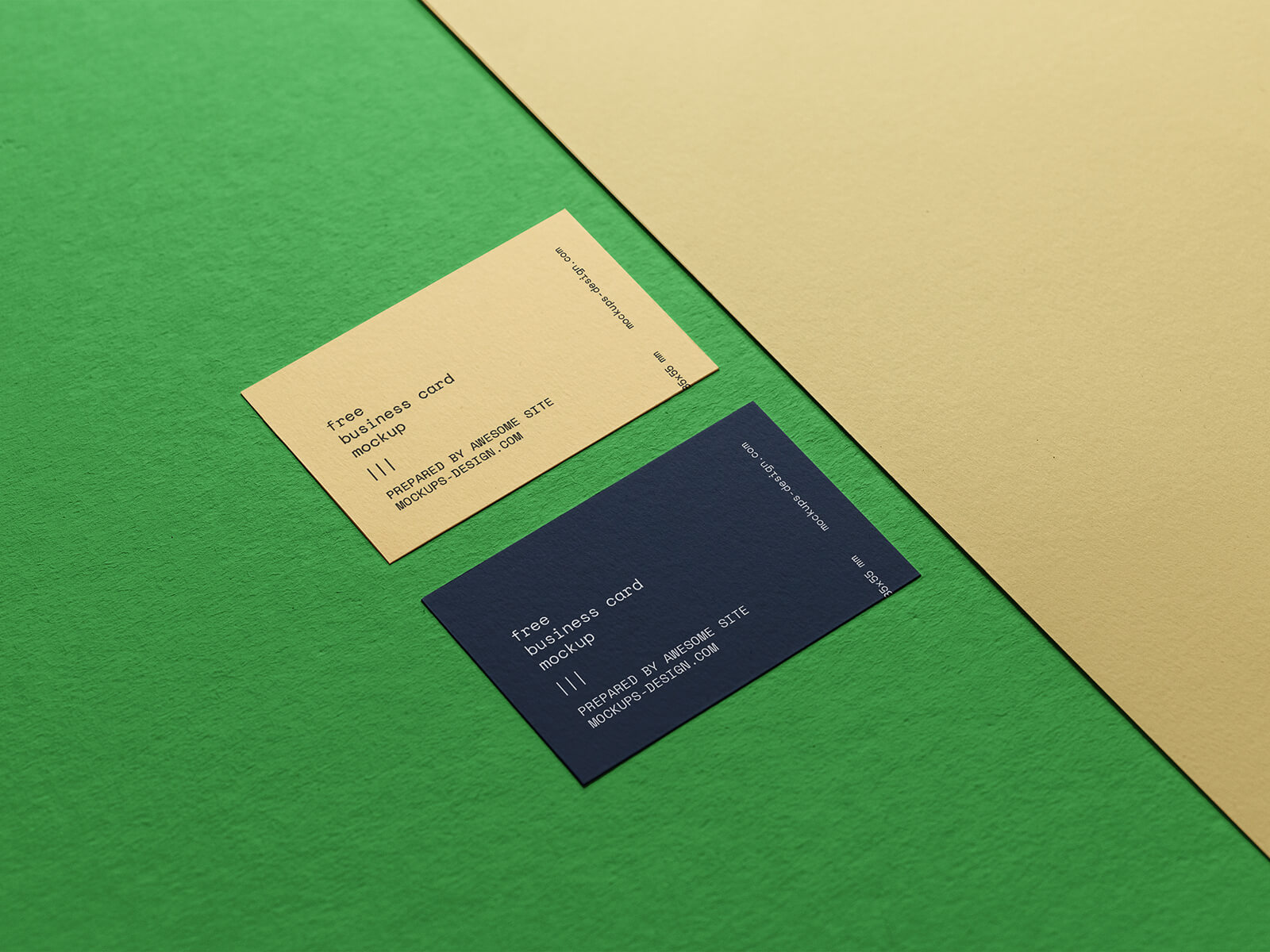 Free-Paper-Texture-Business-Card-Mockup-PSD