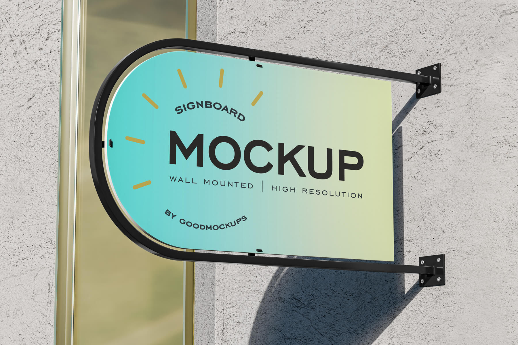 Free-Wall-Mounted-Shop-Signboard-Mockup-PSD