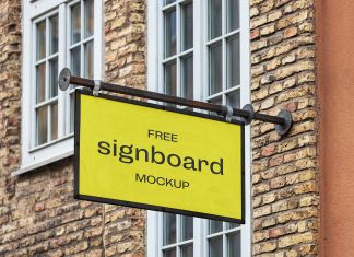 Free-Simple-Rectangle-Signboard-Mockup-PSD