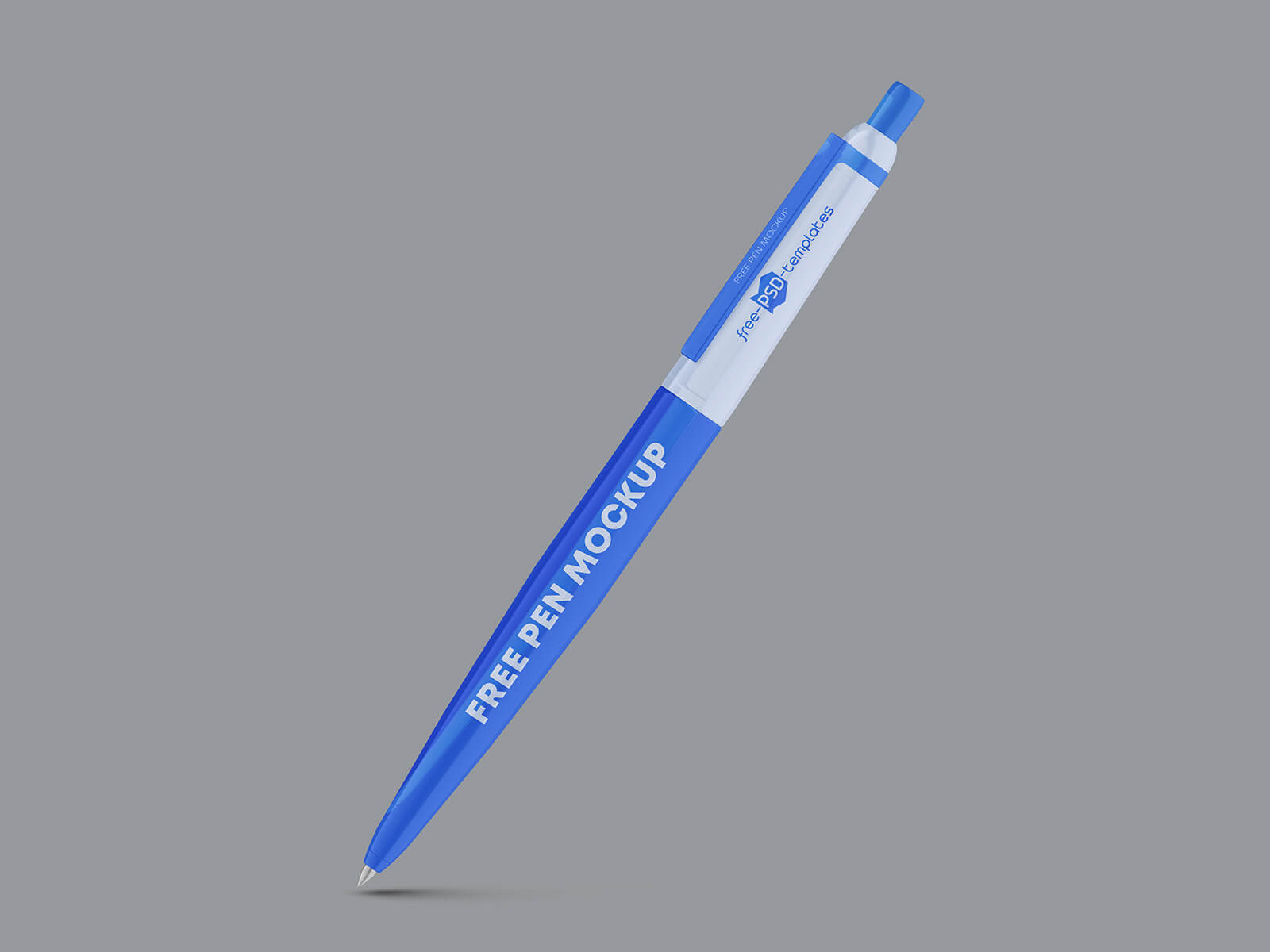 Free Souvenir Ball Pen Mockup PSD Set