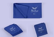 Free Hotel / Spa Towel Mockup PSD Set Free Hotel / Spa Towel Mockup PSD Set