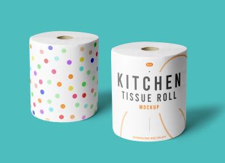 Free-Large-Size-Kitchen-Tissue-Roll-Mockup-PSD