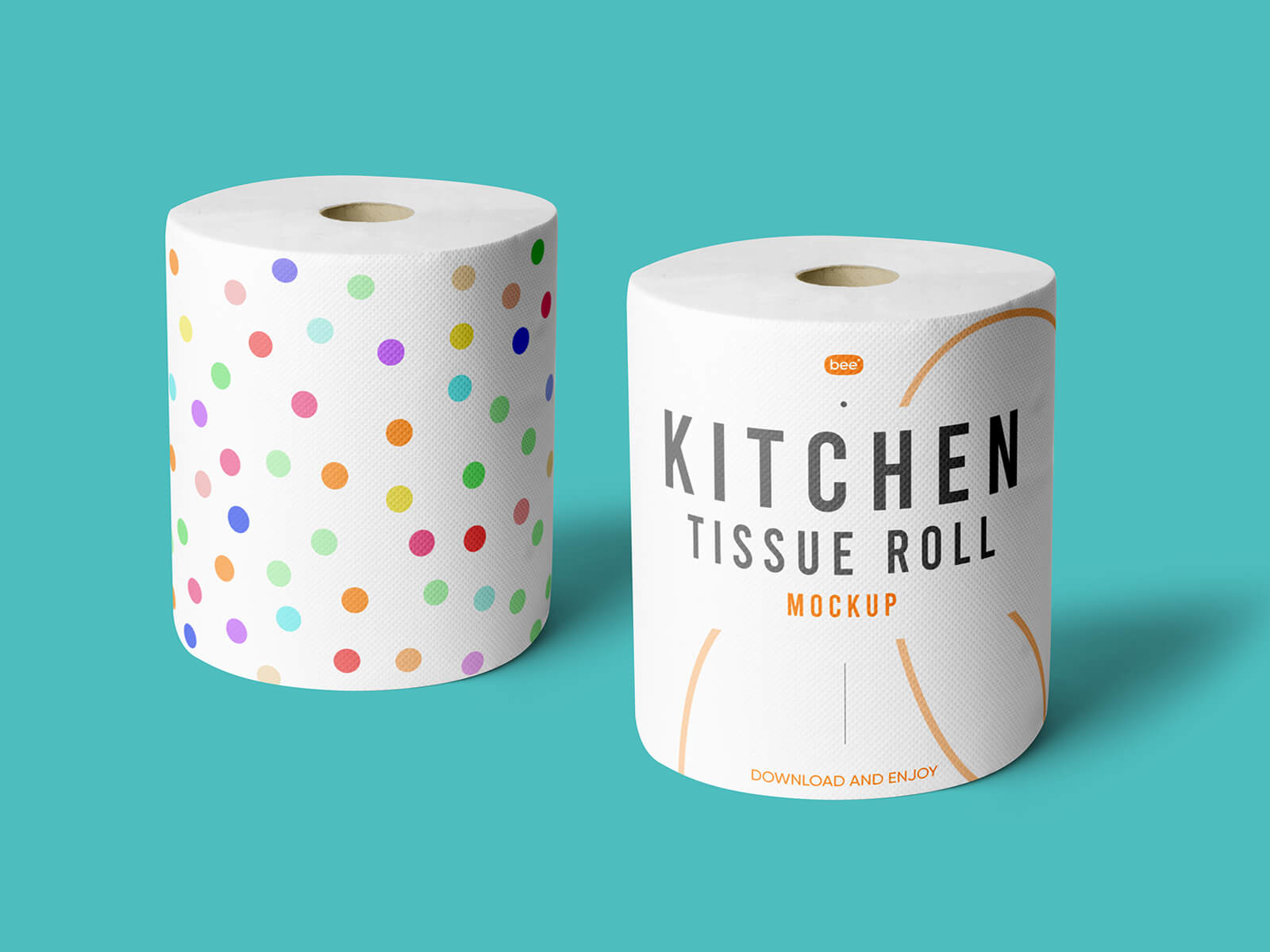Free-Large-Size-Kitchen-Tissue-Roll-Mockup-PSD