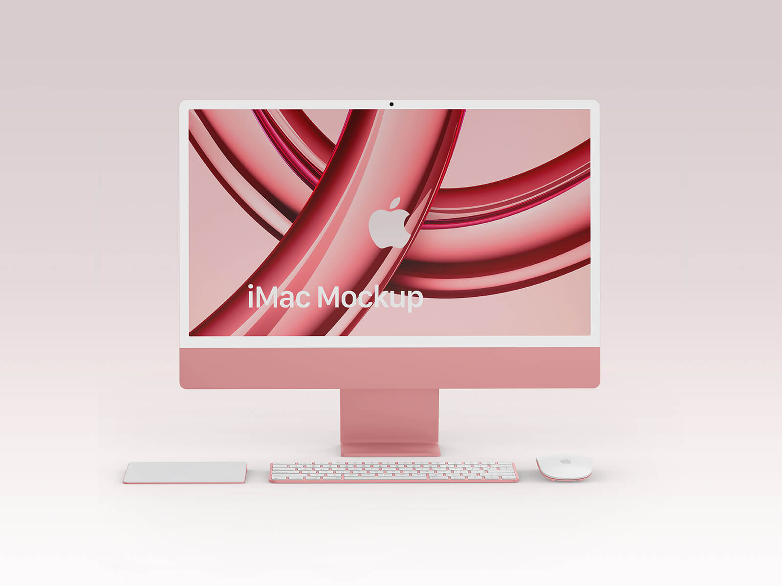 Free M1 M3 iMac Mockup PSD