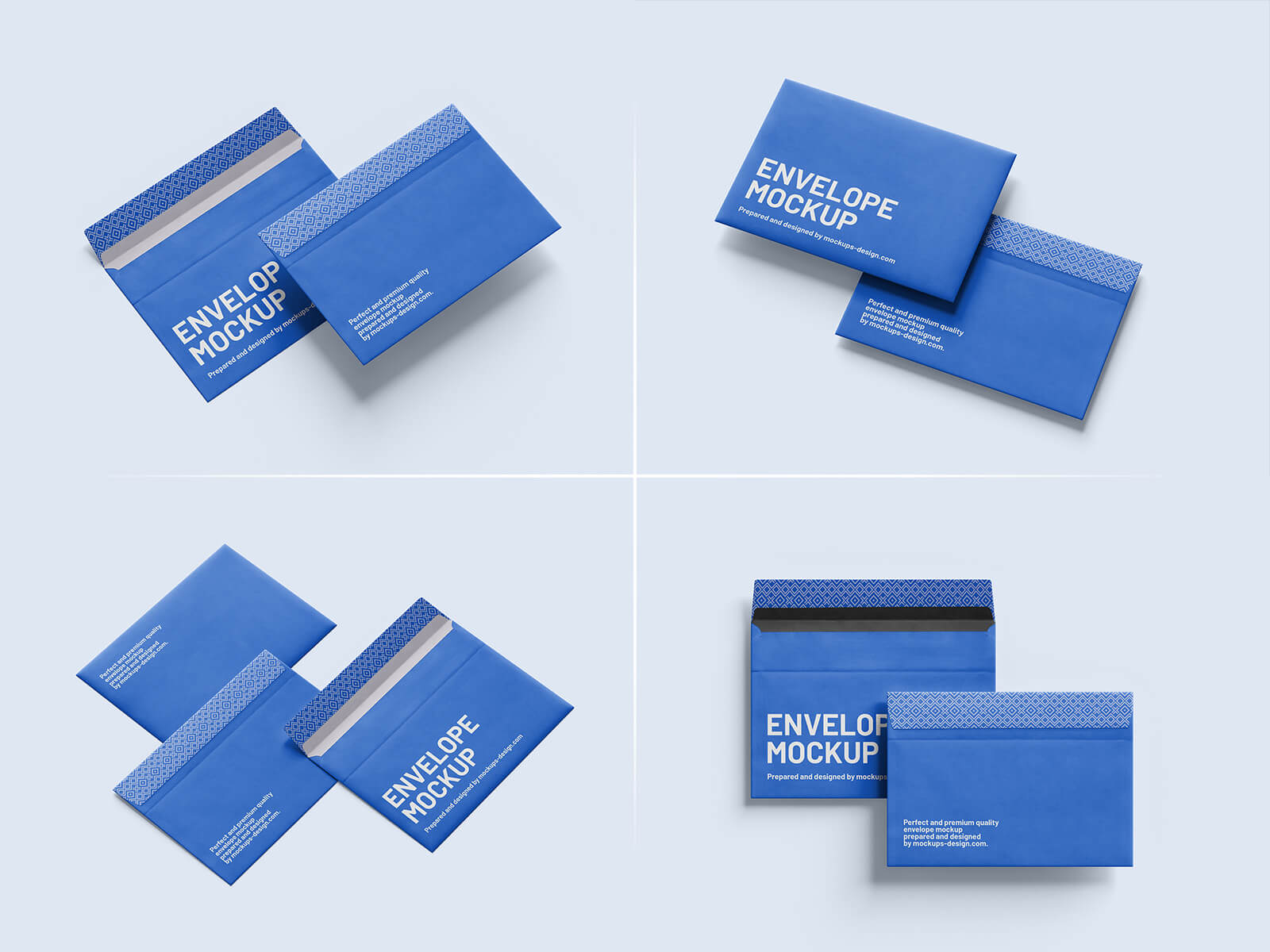 4 Free C6 Envelope Mockup PSD Files - Good Mockups