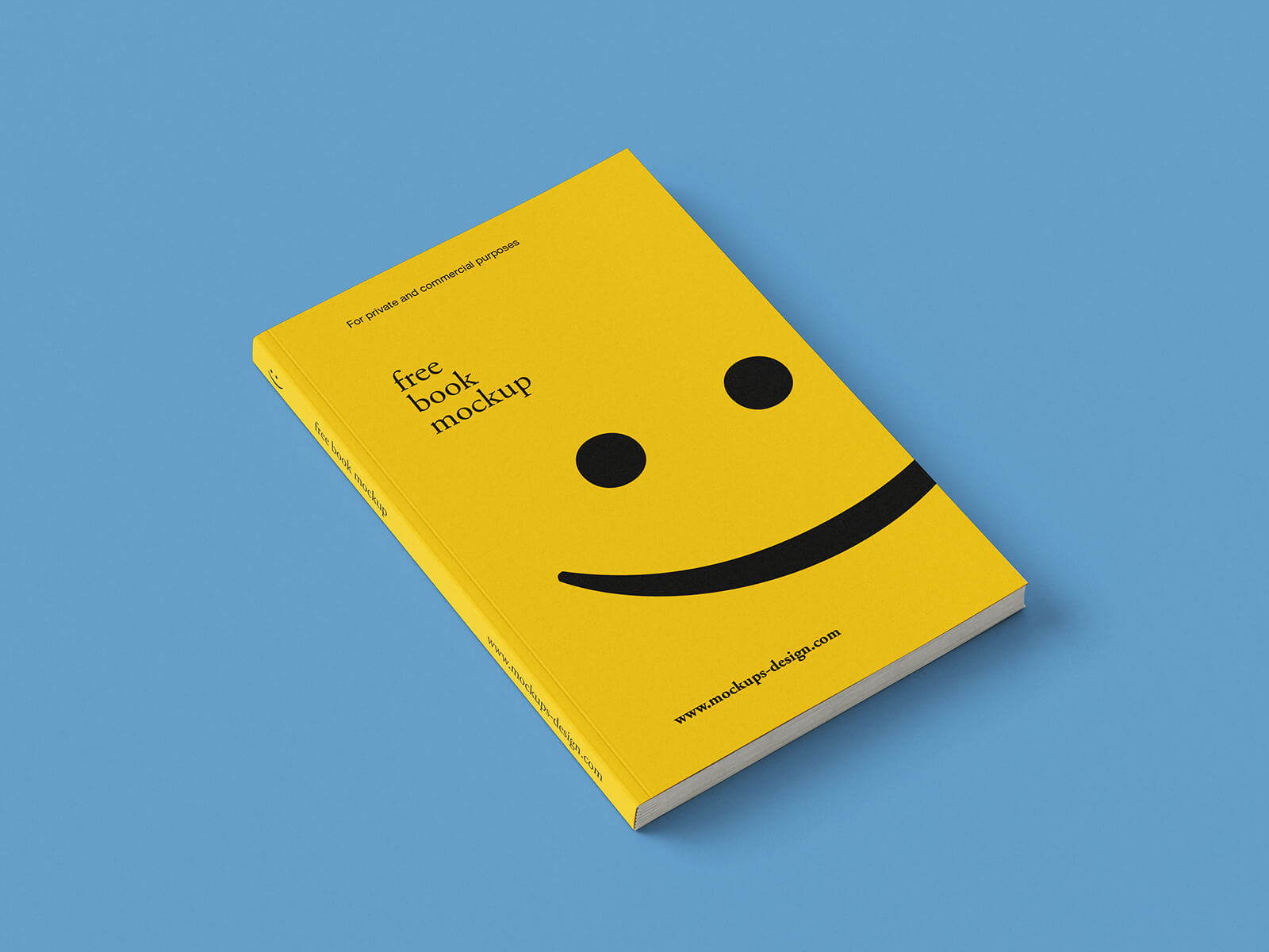 Free Paperback Book Mockup PSD Files