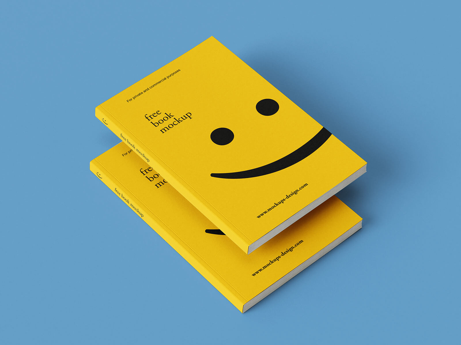 Free Paperback Book Mockup PSD Files