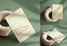 3 A4 Free Elegant A4 A5 Flyer Mockup PSD Files