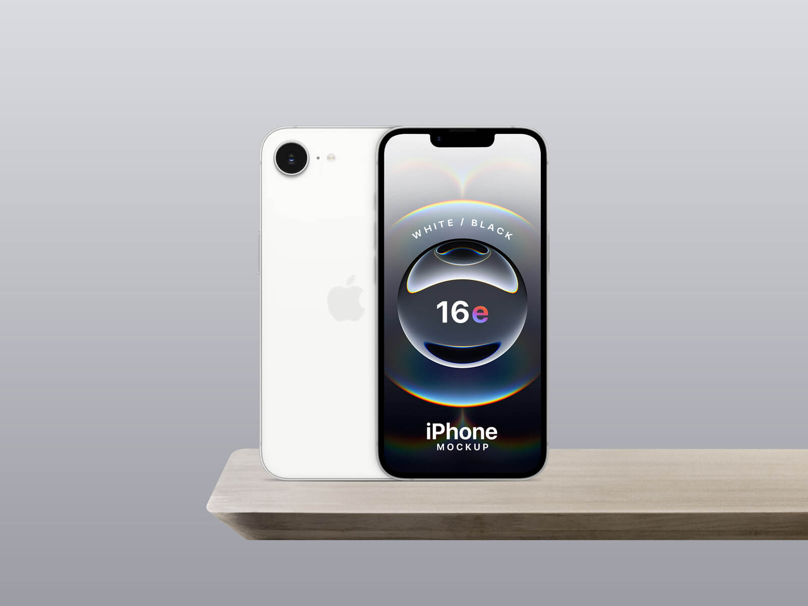 Free-White-iPhone-16e-Mockup-PSD