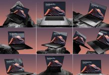 Free M3 M4 M5 MacBook Pro Mockup Bundle