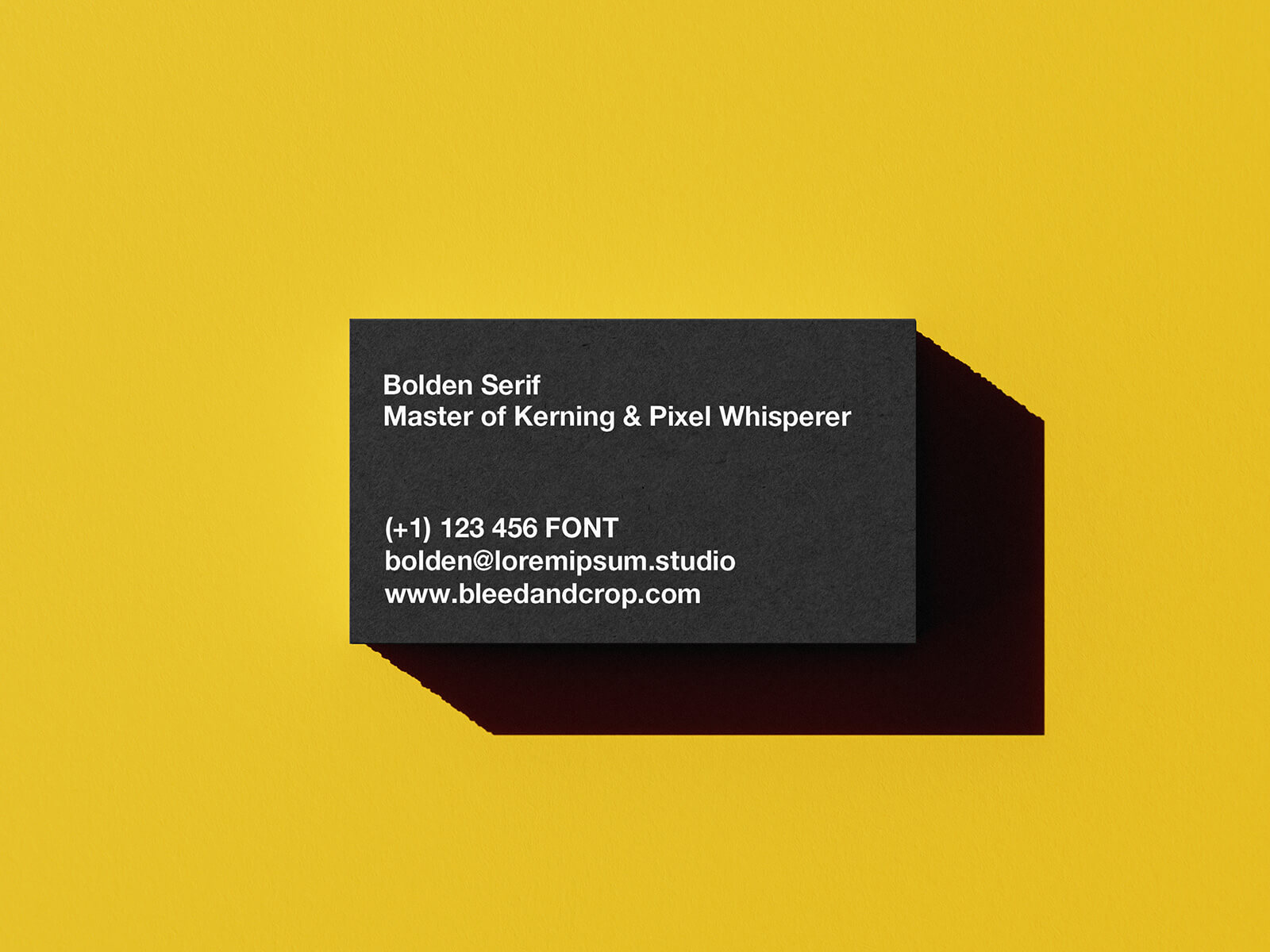Free Stacked 3.5 x 2 Business Card Mockup PSD