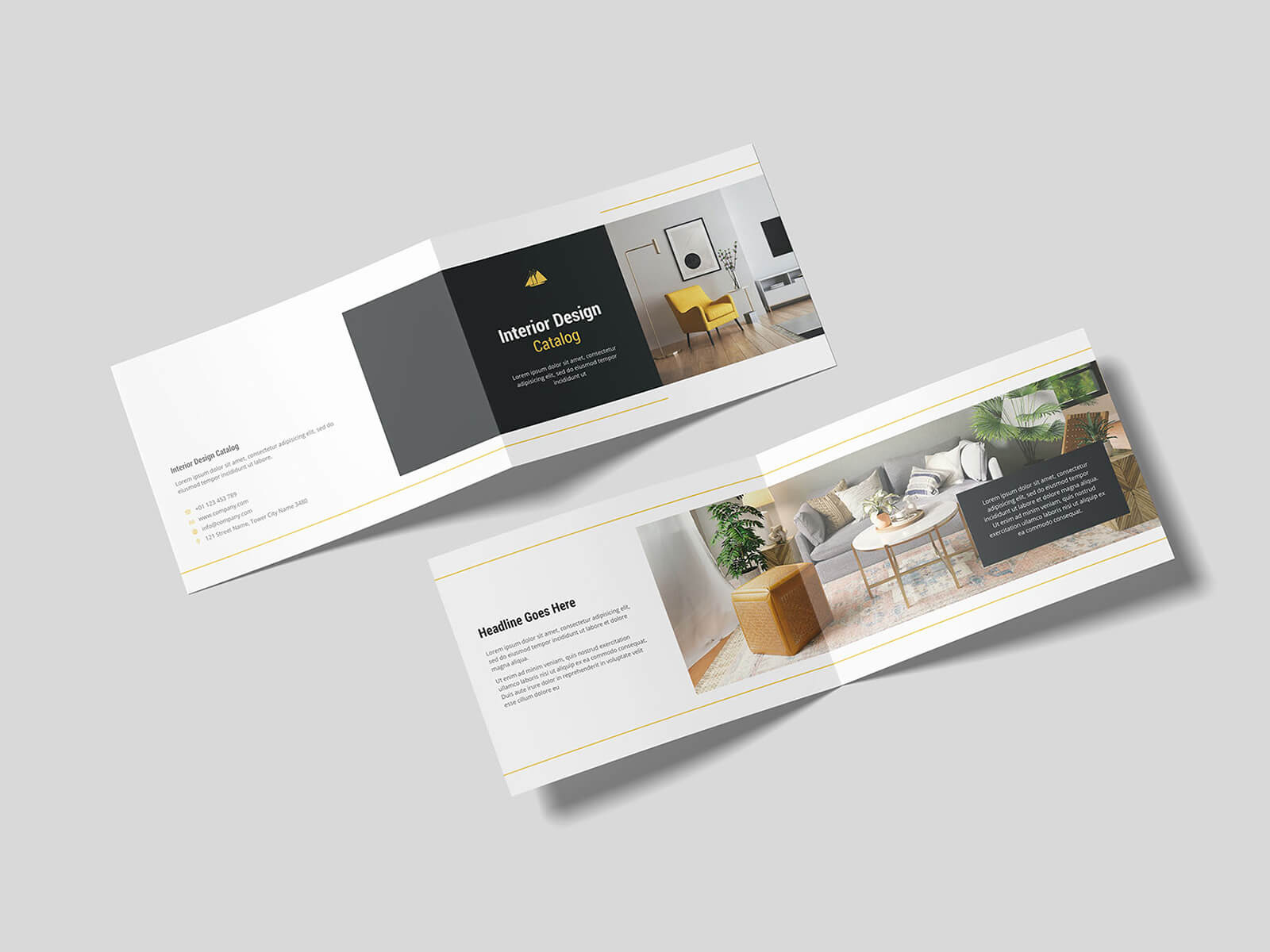 Free-A4-Landscape-Bi-fold-Brochure-Mockup-PSD