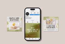 Free Instagram Post Mockup PSD