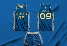 Free NBA CUT Jersey Mockup PSD