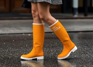 Free-Rain-Wellington-Boots-Mockup-PSD