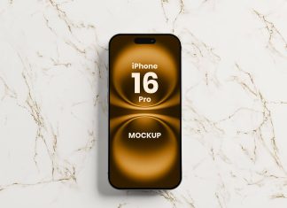 Free-Top-View-iPhone-16-Pro-Mockup-PSD