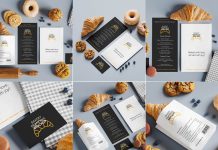 Free Bakery Shop Branding / Stationery Mockup PSD