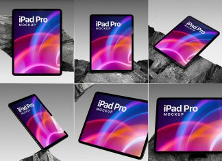 Free M4 M5 iPad Pro Mockup Bundle