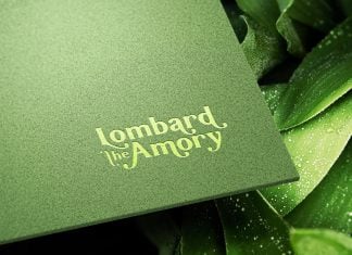 Free Green Textured Paper Mockup PSD