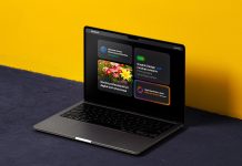 Free Premium Apple M5 MacBook Pro Mockup PSD